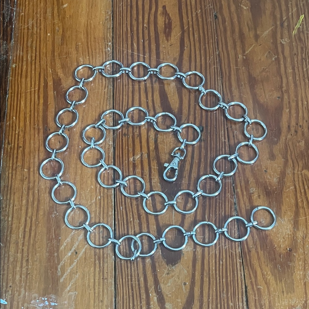 Target Silver Chain Link Belt
